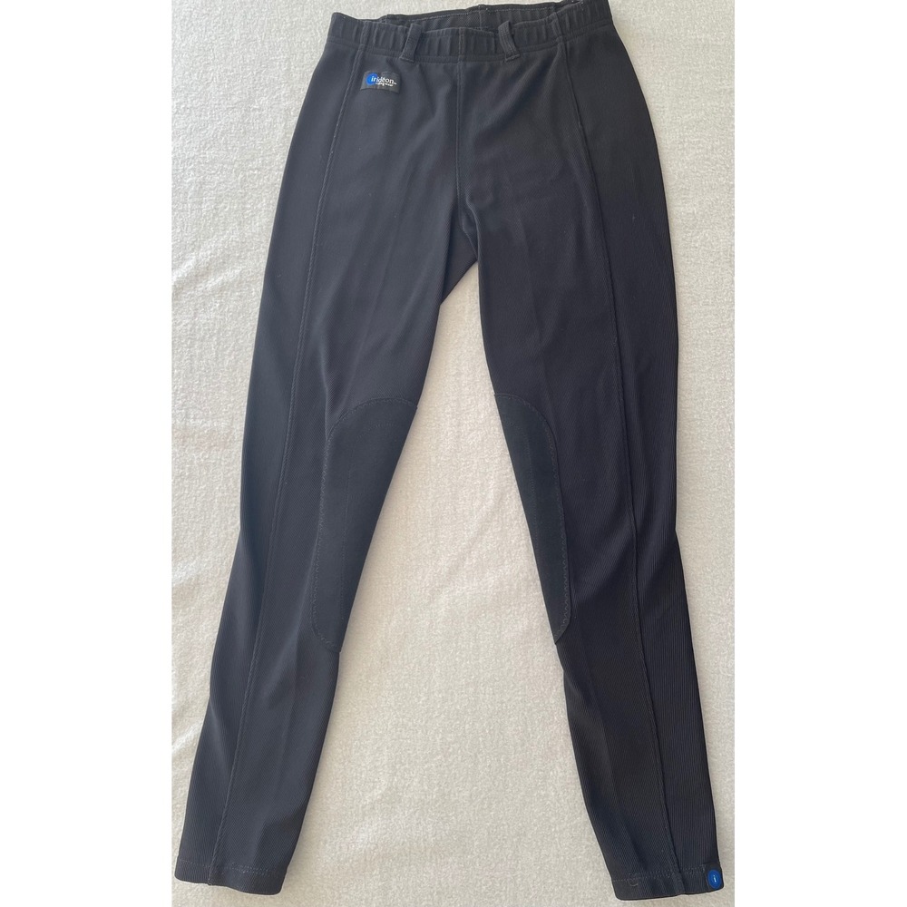 Irideon Issential Riding Tights Women Medium Black Good Knee Patch Breeches